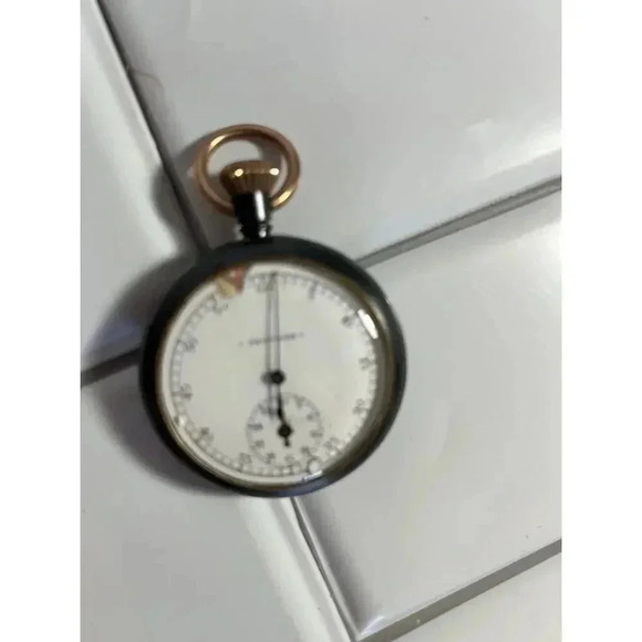 Vintage Trotter Pocket Watch Timer Time Piece clock - Picture 7 of 12
